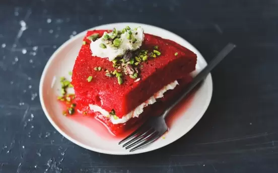 Vişneli Ekmek Kadayıfı