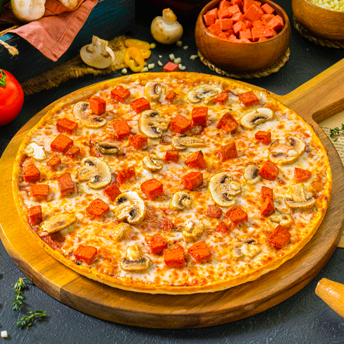 Mantarlı Pizza